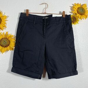 LOFT Outlet NWT Dark Gray Roll Short Khaki Shorts Women’s Size 4P